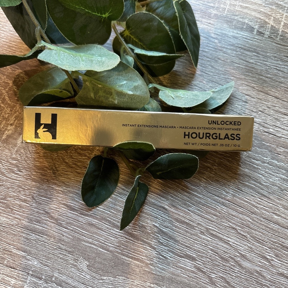 NEW HOURGLASS UNLOCKED INSTANT EXTENSION MASCARA .35 OZ ULTRA BLACK